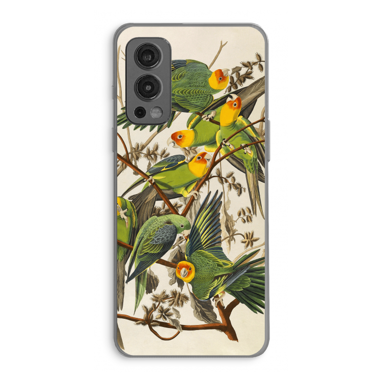 Carolinaparkiet: OnePlus Nord 2 5G Transparant Hoesje