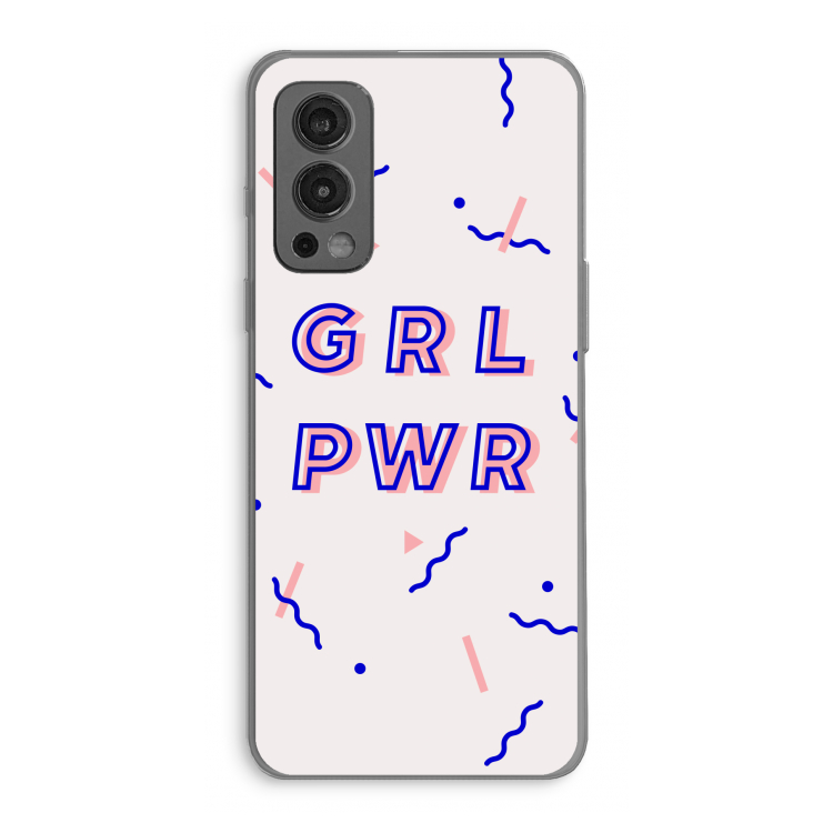 GRL PWR: OnePlus Nord 2 5G Transparant Hoesje