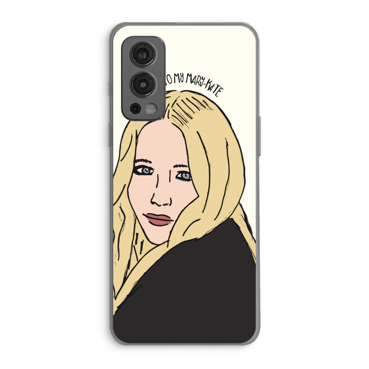 Mary Kate: OnePlus Nord 2 5G Transparant Hoesje