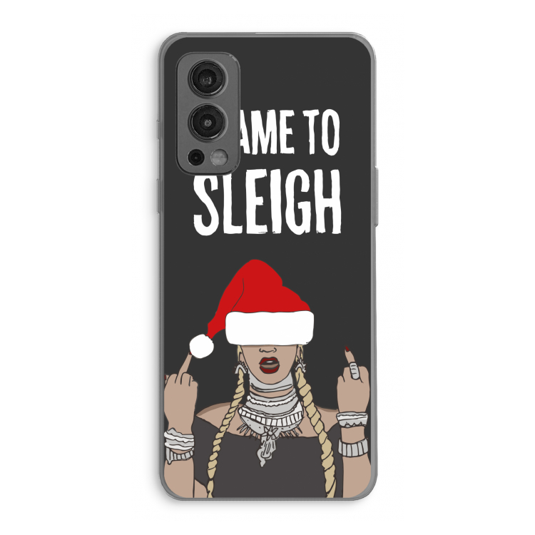Came To Sleigh: OnePlus Nord 2 5G Transparant Hoesje