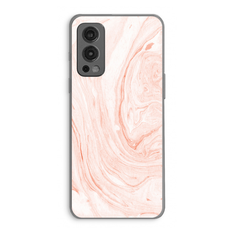 Peach bath: OnePlus Nord 2 5G Transparant Hoesje