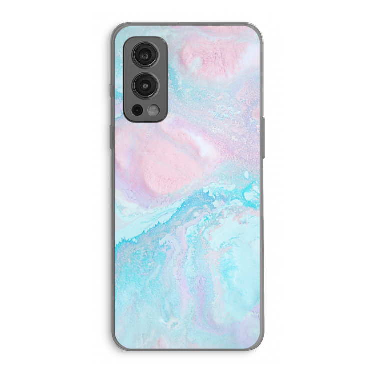 Fantasie pastel: OnePlus Nord 2 5G Transparant Hoesje