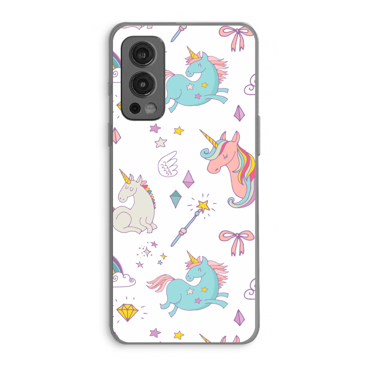 Fantasiewereld: OnePlus Nord 2 5G Transparant Hoesje
