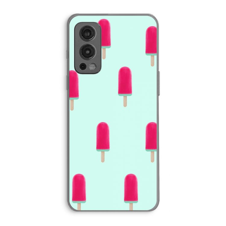 Waterijsje: OnePlus Nord 2 5G Transparant Hoesje