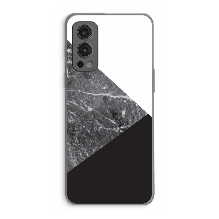 Combinatie marmer: OnePlus Nord 2 5G Transparant Hoesje