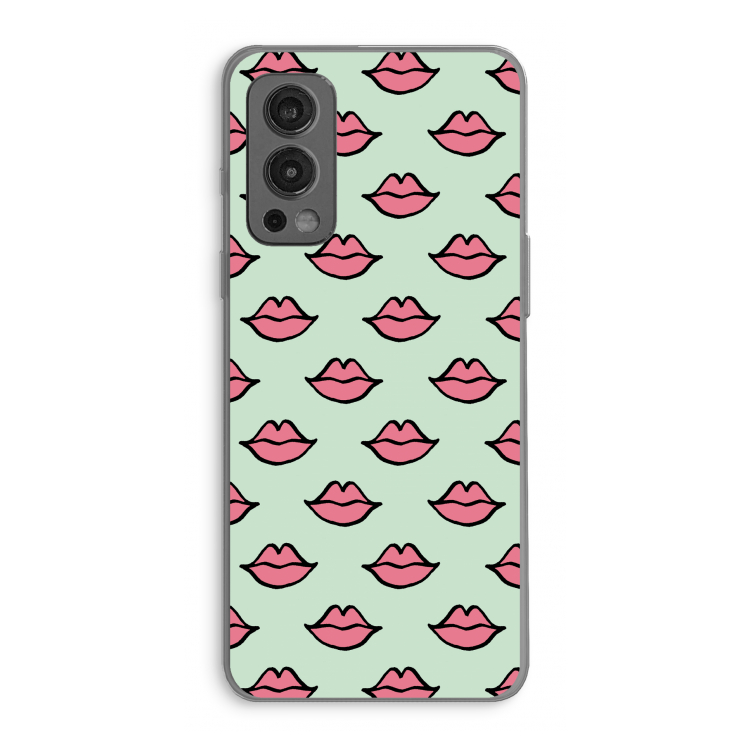 Lipjes: OnePlus Nord 2 5G Transparant Hoesje