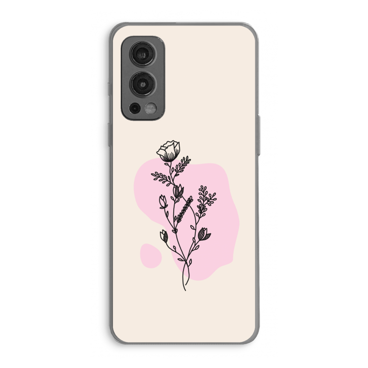 Roses are red: OnePlus Nord 2 5G Transparant Hoesje