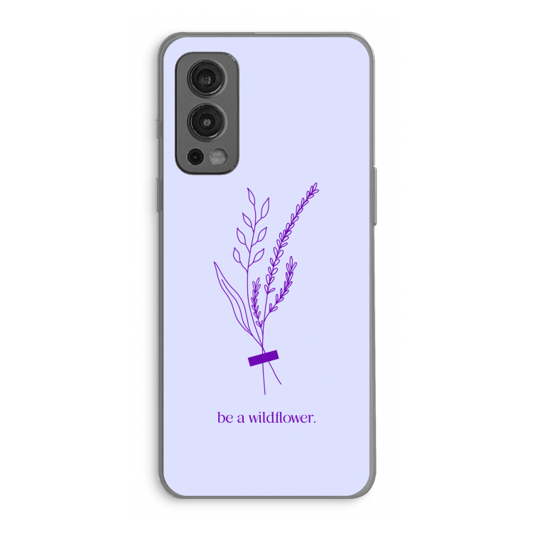 Be a wildflower: OnePlus Nord 2 5G Transparant Hoesje