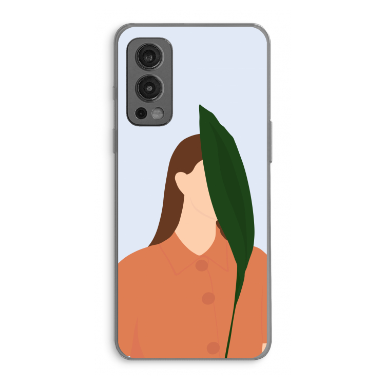 Leaf: OnePlus Nord 2 5G Transparant Hoesje
