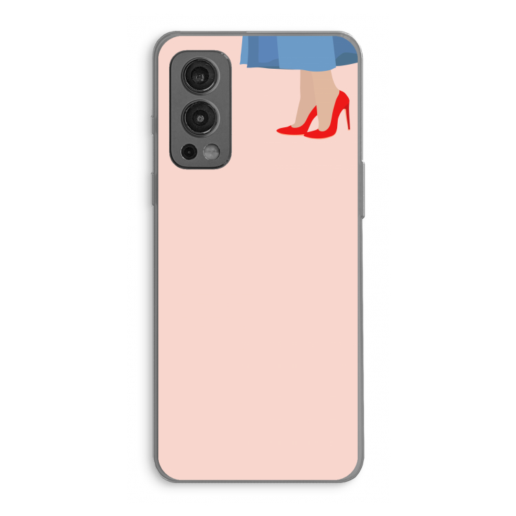High heels: OnePlus Nord 2 5G Transparant Hoesje
