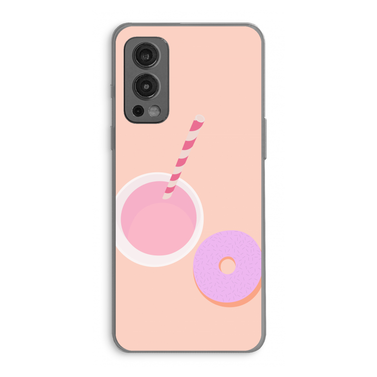 Donut: OnePlus Nord 2 5G Transparant Hoesje