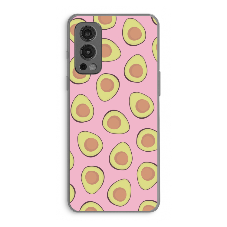 Dancing avocados: OnePlus Nord 2 5G Transparant Hoesje
