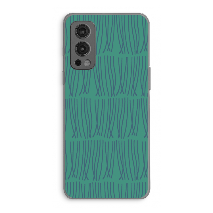 Swirls: OnePlus Nord 2 5G Transparant Hoesje