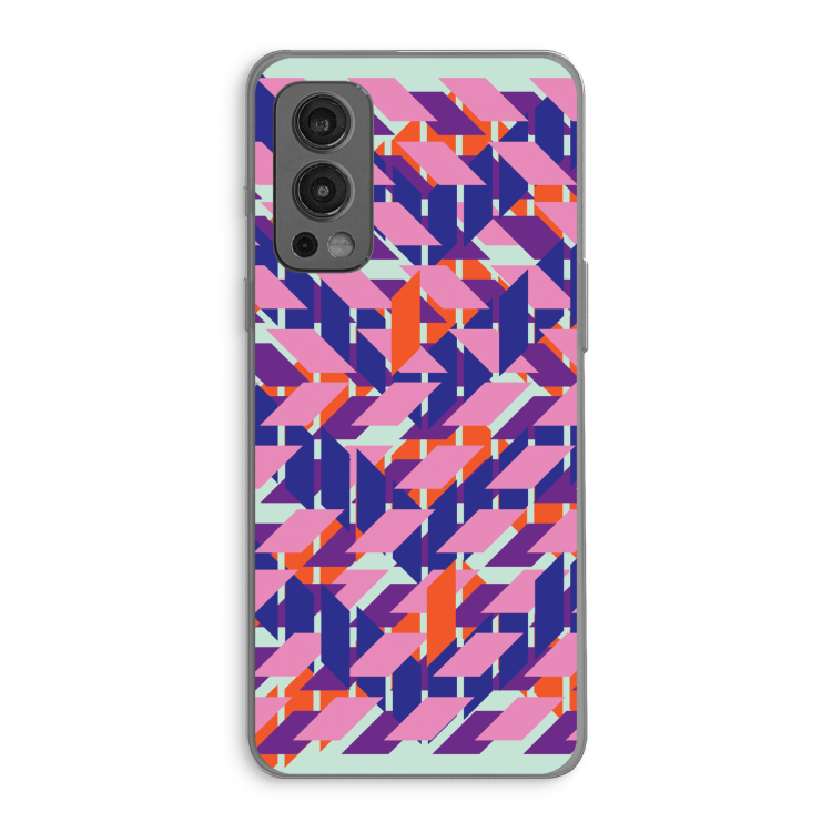 Skew Blush 3: OnePlus Nord 2 5G Transparant Hoesje