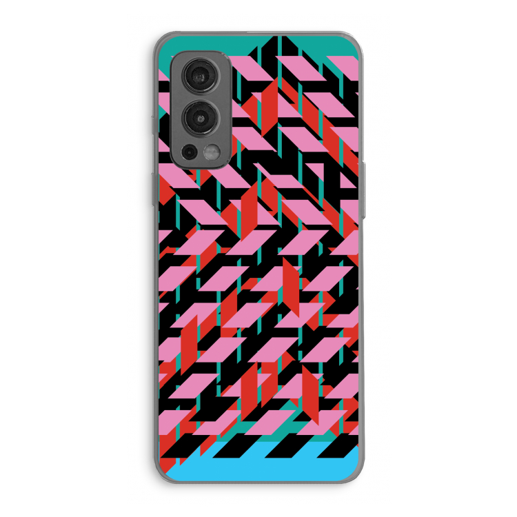 Skew Blush 2: OnePlus Nord 2 5G Transparant Hoesje