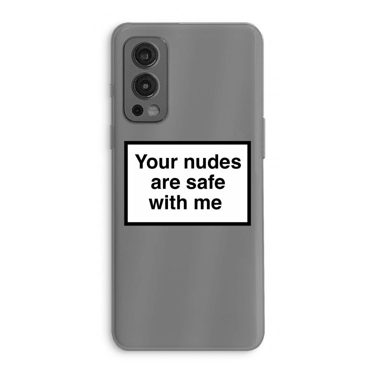 Safe with me: OnePlus Nord 2 5G Transparant Hoesje