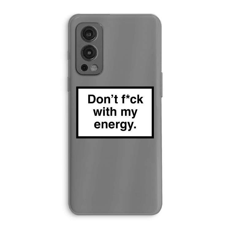 My energy: OnePlus Nord 2 5G Transparant Hoesje