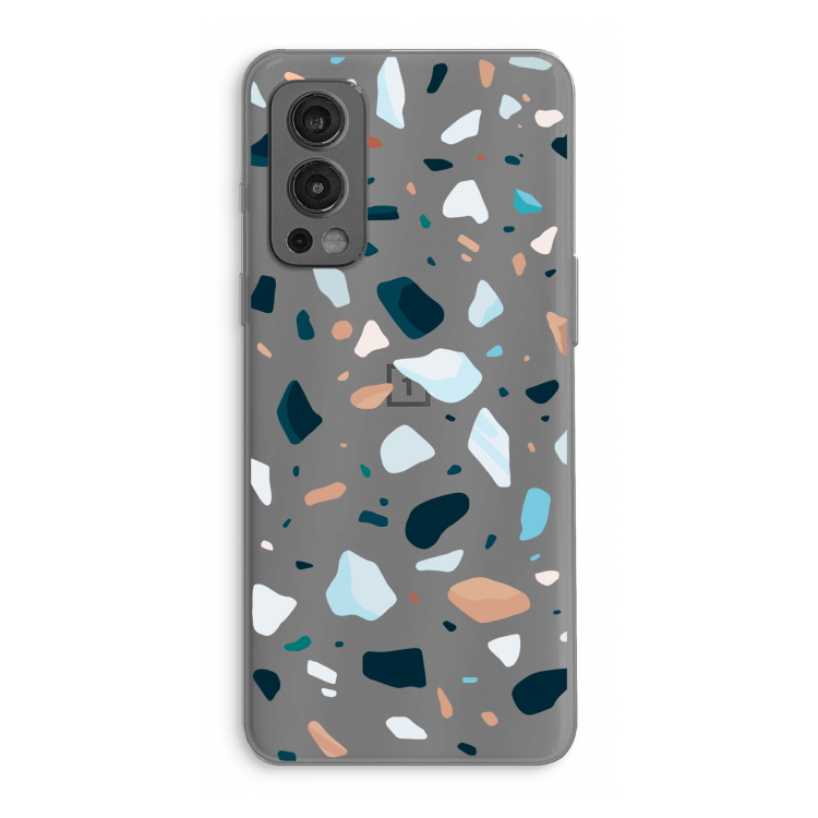 Terrazzo N°13: OnePlus Nord 2 5G Transparant Hoesje