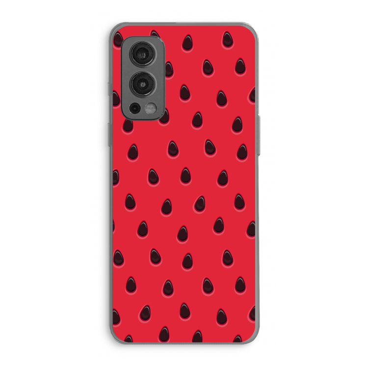 Watermelon: OnePlus Nord 2 5G Transparant Hoesje