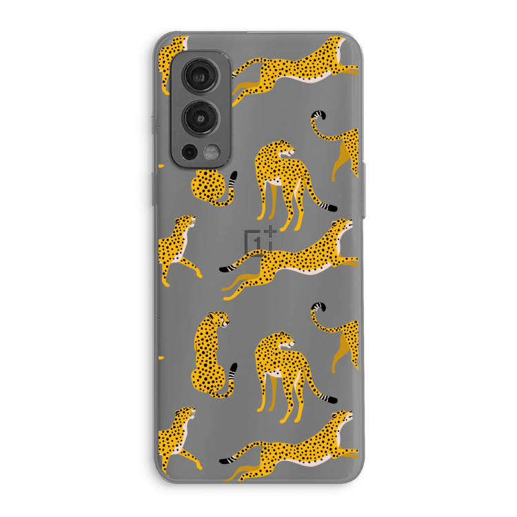Luipaard: OnePlus Nord 2 5G Transparant Hoesje