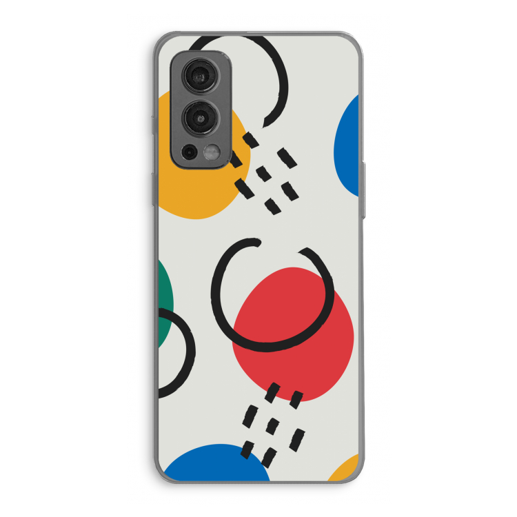 Illustratieve pop 3: OnePlus Nord 2 5G Transparant Hoesje
