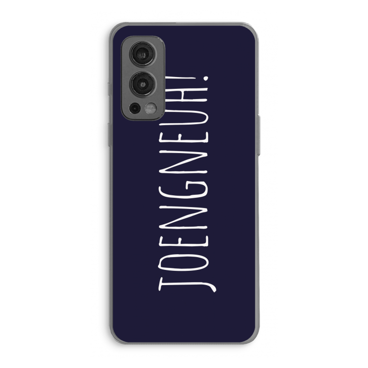 Joengneuh!: OnePlus Nord 2 5G Transparant Hoesje