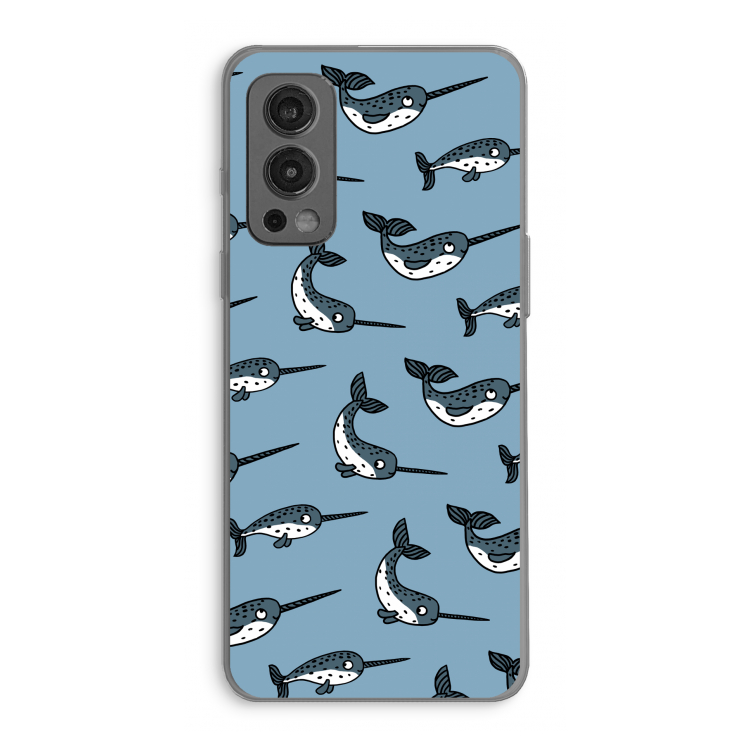 Narwhal: OnePlus Nord 2 5G Transparant Hoesje