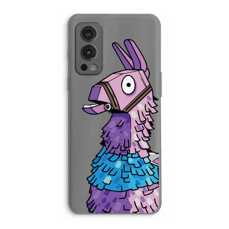 Lama: OnePlus Nord 2 5G Transparant Hoesje