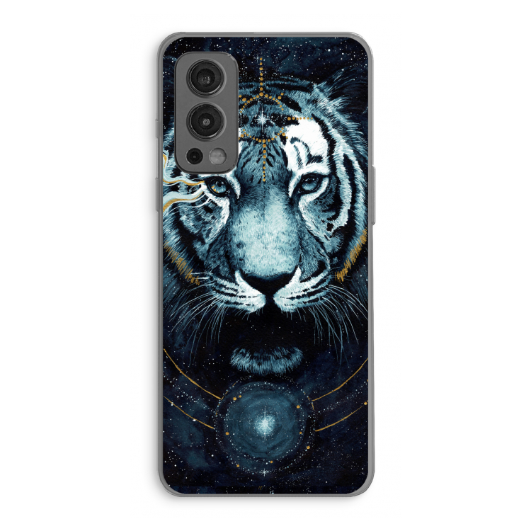 Darkness Tiger: OnePlus Nord 2 5G Transparant Hoesje