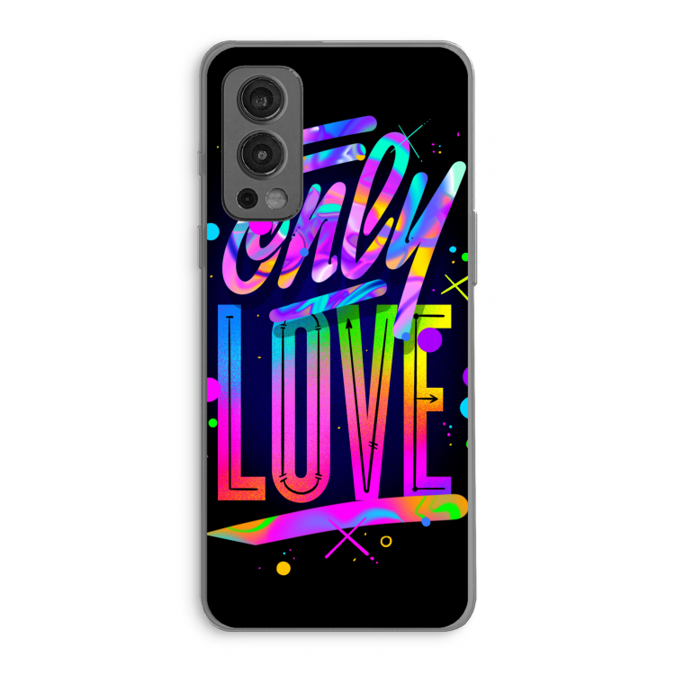 Only Love: OnePlus Nord 2 5G Transparant Hoesje