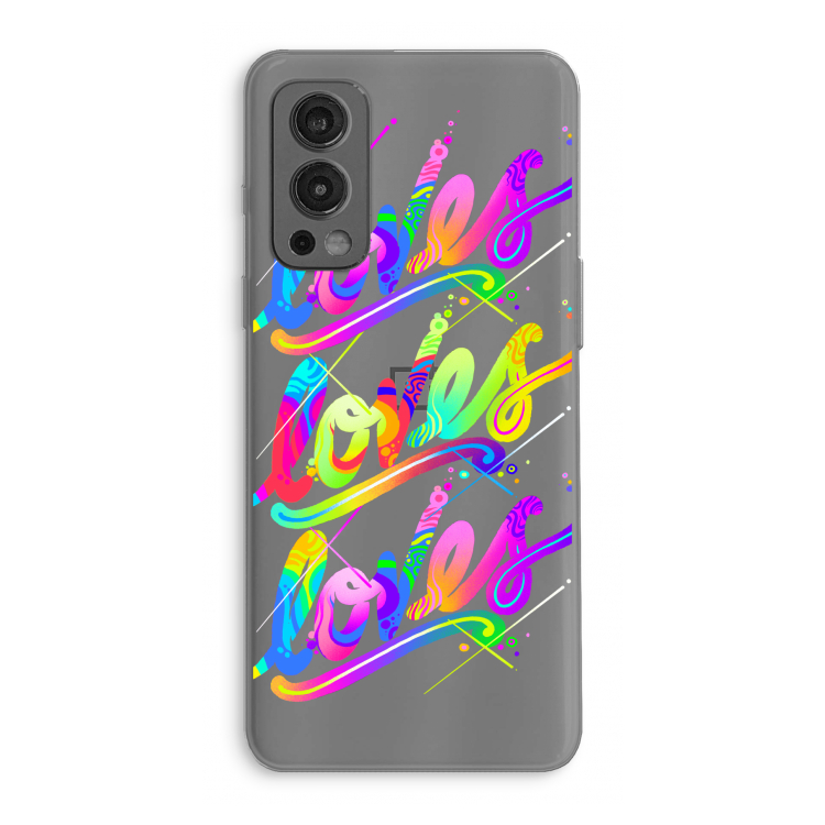 Loves: OnePlus Nord 2 5G Transparant Hoesje