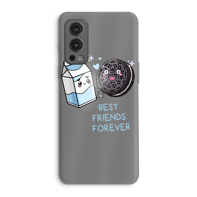 Best Friend Forever: OnePlus Nord 2 5G Transparant Hoesje