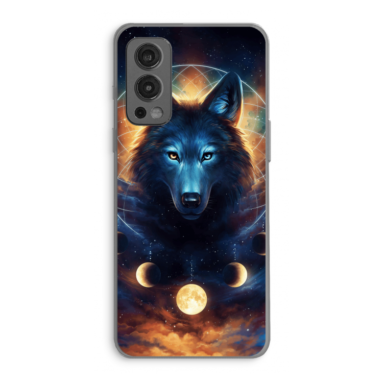 Wolf Dreamcatcher: OnePlus Nord 2 5G Transparant Hoesje
