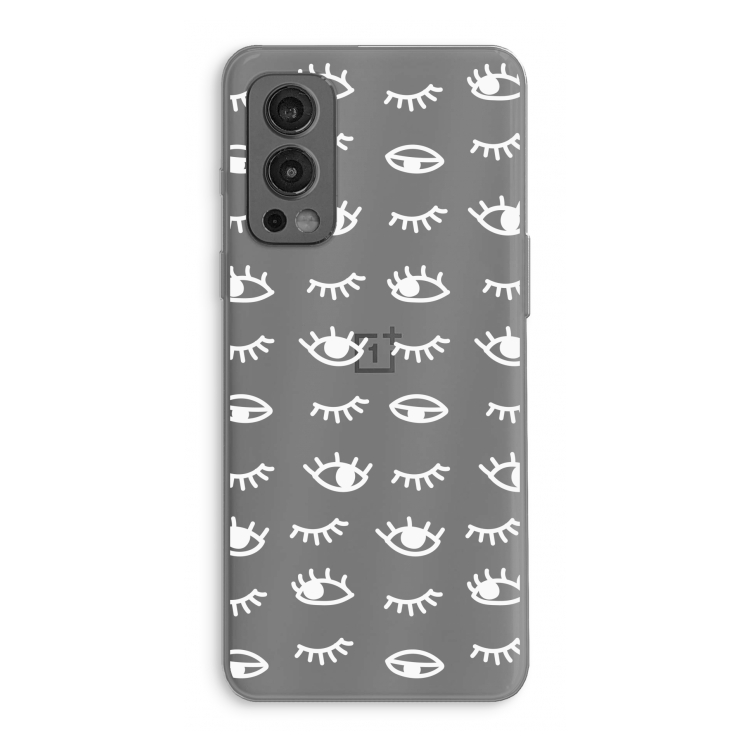 Eye pattern #3: OnePlus Nord 2 5G Transparant Hoesje