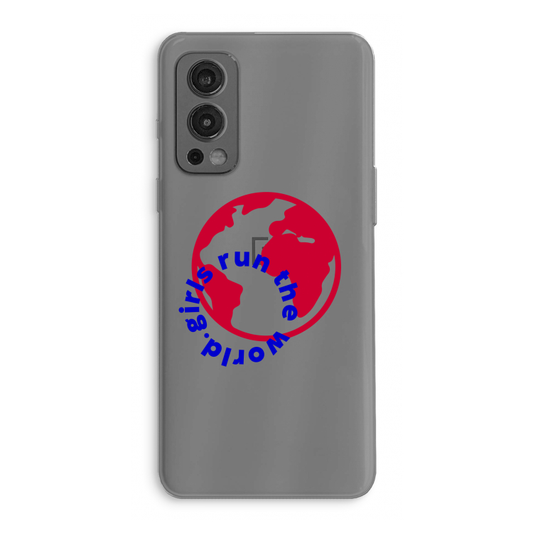 Run The World: OnePlus Nord 2 5G Transparant Hoesje