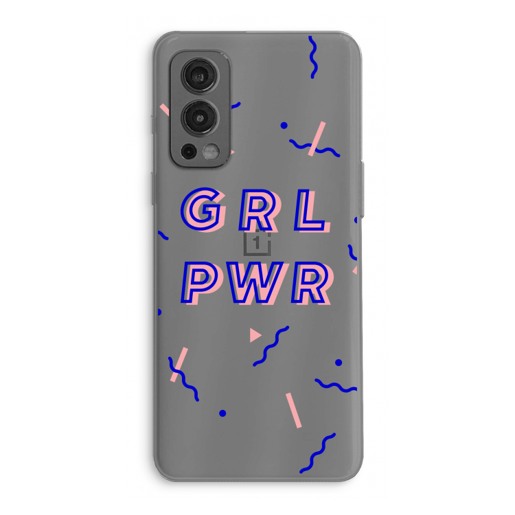 GRL PWR: OnePlus Nord 2 5G Transparant Hoesje