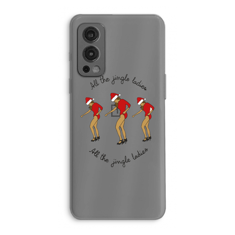 Jingle Ladies: OnePlus Nord 2 5G Transparant Hoesje