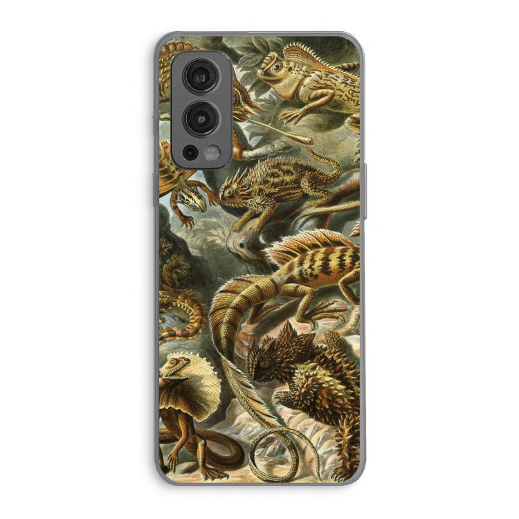 Haeckel Lacertilia: OnePlus Nord 2 5G Transparant Hoesje
