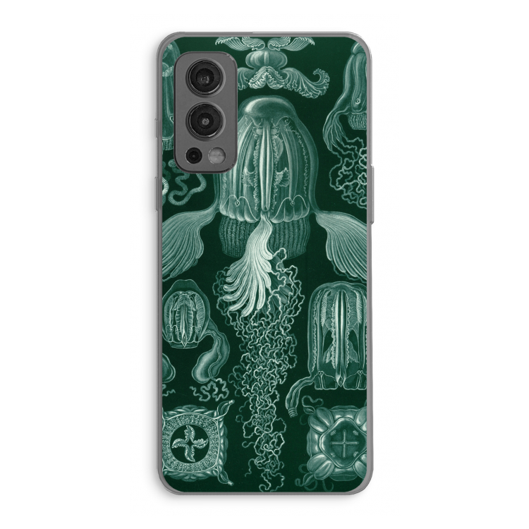 Haeckel Cubomedusae: OnePlus Nord 2 5G Transparant Hoesje