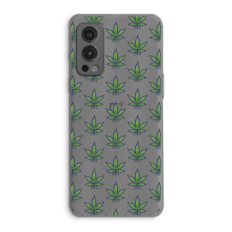 Weed: OnePlus Nord 2 5G Transparant Hoesje