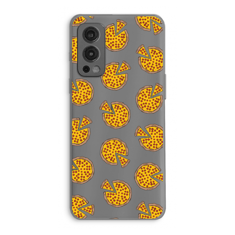 You Had Me At Pizza: OnePlus Nord 2 5G Transparant Hoesje