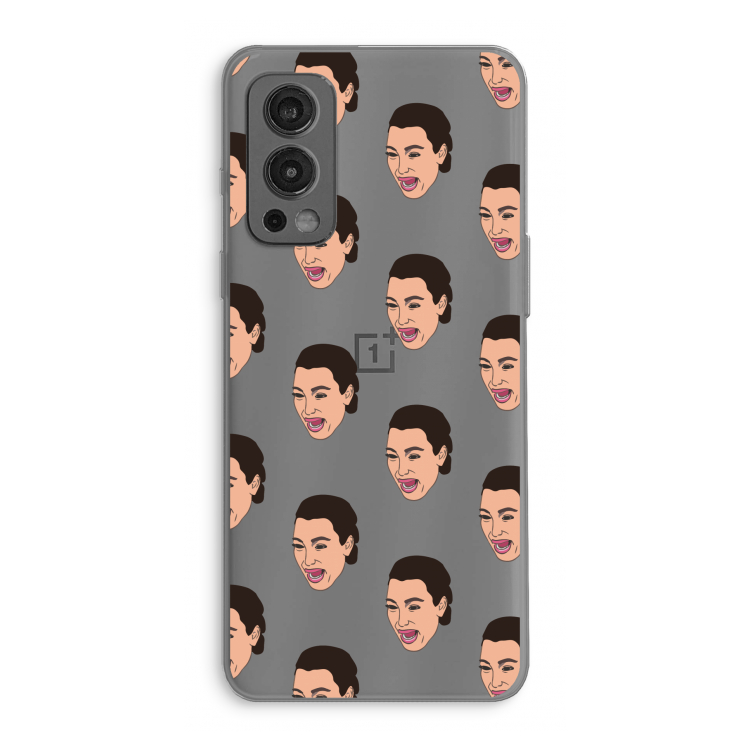 Ugly Cry Call: OnePlus Nord 2 5G Transparant Hoesje