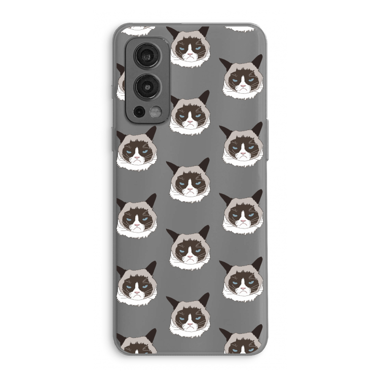It's a Purrr Case: OnePlus Nord 2 5G Transparant Hoesje