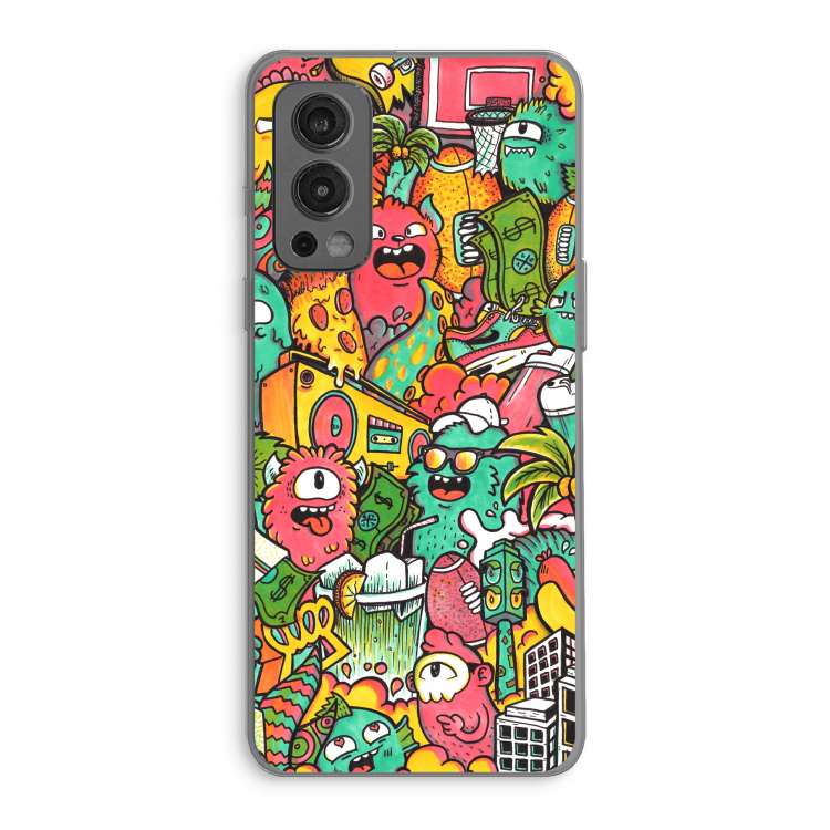 Vexx City: OnePlus Nord 2 5G Transparant Hoesje