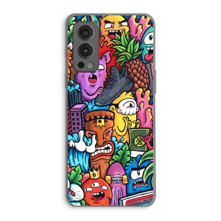 Vexx Mixtape: OnePlus Nord 2 5G Transparant Hoesje
