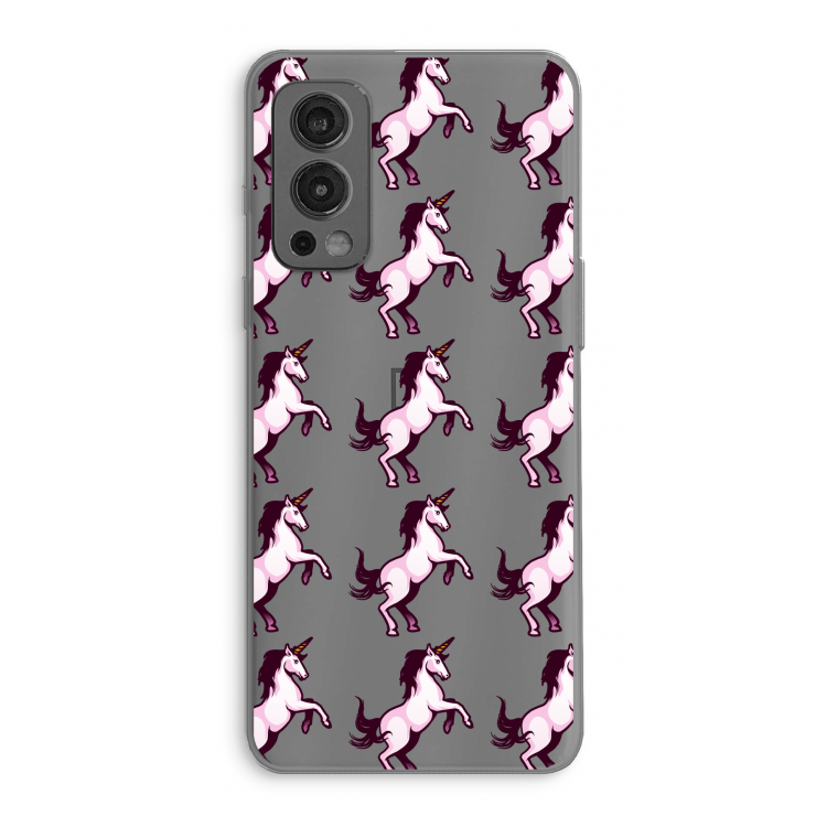 Musketon Unicorn: OnePlus Nord 2 5G Transparant Hoesje