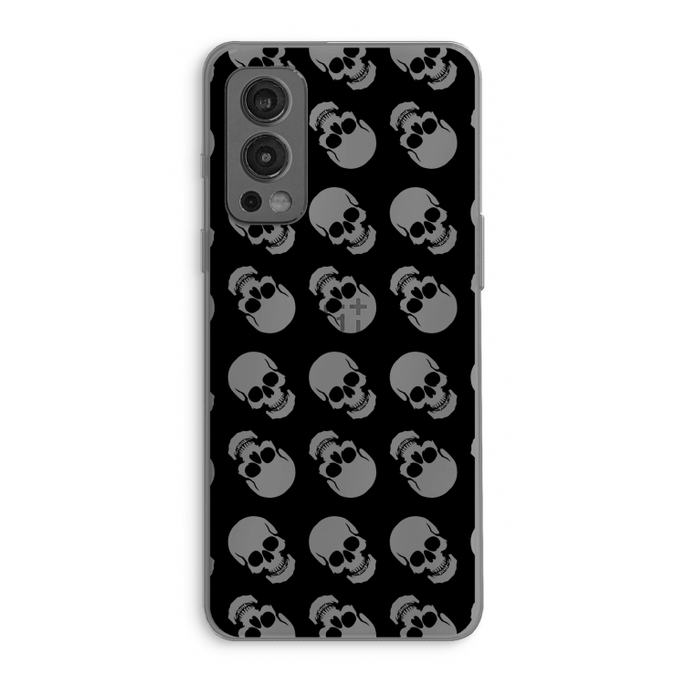 Musketon Skulls: OnePlus Nord 2 5G Transparant Hoesje