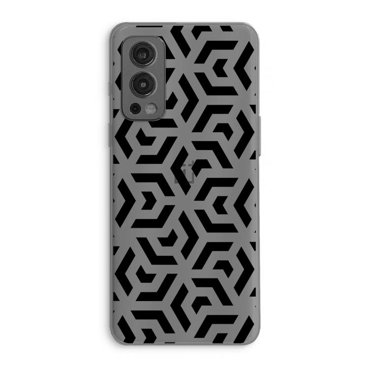 Crazy pattern: OnePlus Nord 2 5G Transparant Hoesje