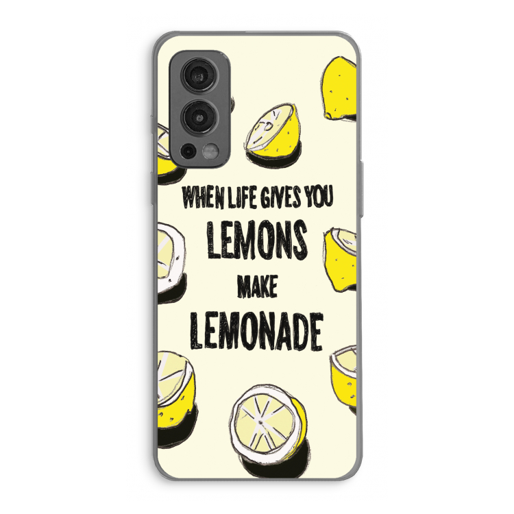 Lemonade: OnePlus Nord 2 5G Transparant Hoesje