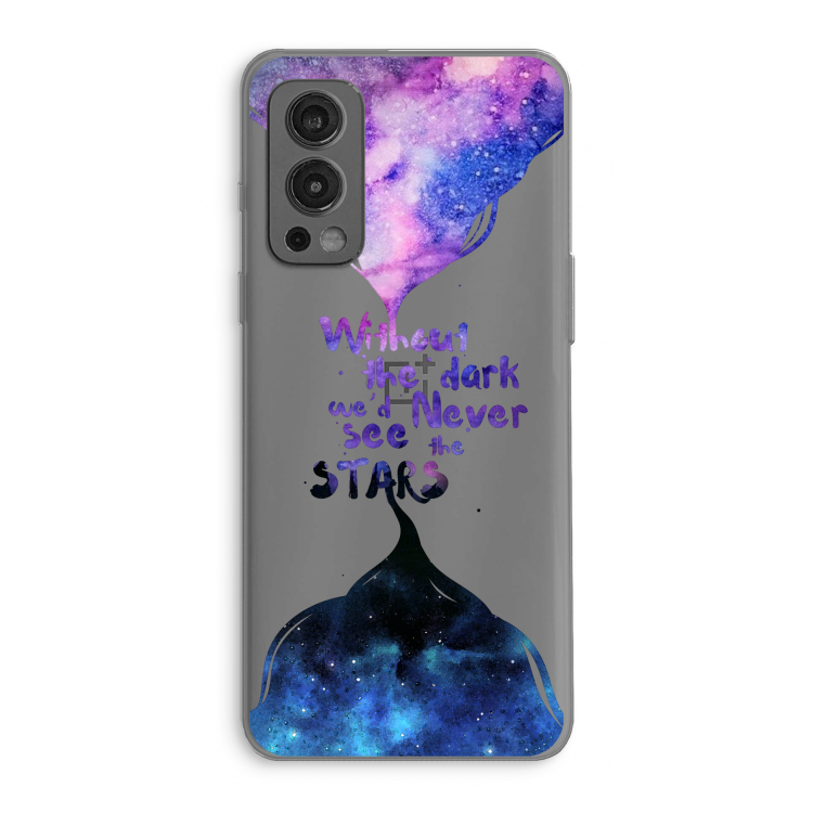 Stars quote: OnePlus Nord 2 5G Transparant Hoesje